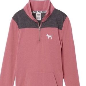 Victoria Secret Pink Quarter-Zip Size Small